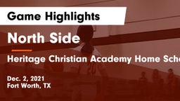 North Side  vs Heritage Christian Academy Home School Game Highlights - Dec. 2, 2021