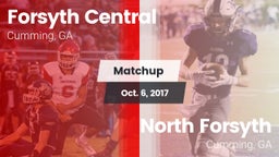 Matchup: Forsyth Central vs. North Forsyth  2017