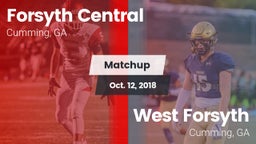 Matchup: Forsyth Central vs. West Forsyth  2018