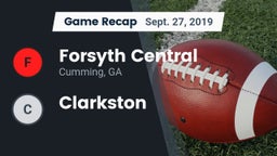 Recap: Forsyth Central  vs. Clarkston 2019