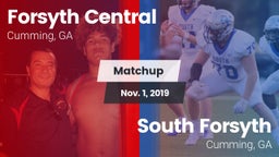 Matchup: Forsyth Central vs. South Forsyth  2019