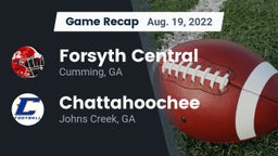 Recap: Forsyth Central  vs. Chattahoochee  2022