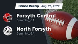 Recap: Forsyth Central  vs. North Forsyth  2022