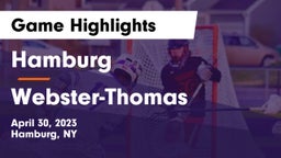 Hamburg  vs Webster-Thomas  Game Highlights - April 30, 2023