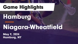 Hamburg  vs Niagara-Wheatfield  Game Highlights - May 9, 2024