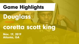 Douglass  vs coretta scott king Game Highlights - Nov. 19, 2019