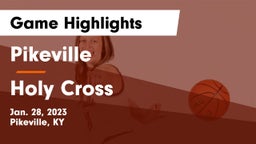 Pikeville  vs Holy Cross  Game Highlights - Jan. 28, 2023
