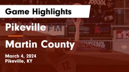 Pikeville  vs Martin County  Game Highlights - March 4, 2024