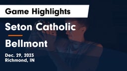 Seton Catholic  vs Bellmont  Game Highlights - Dec. 29, 2023