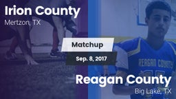 Matchup: Irion County High vs. Reagan County  2017