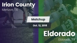 Matchup: Irion County High vs. Eldorado  2018