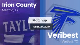 Matchup: Irion County High vs. Veribest  2019