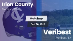 Matchup: Irion County High vs. Veribest  2020