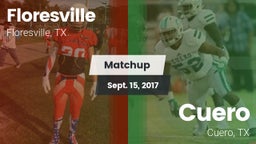 Matchup: Floresville High vs. Cuero  2017