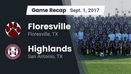 Recap: Floresville  vs. Highlands  2017
