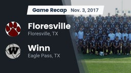 Recap: Floresville  vs. Winn  2017