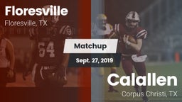 Matchup: Floresville High vs. Calallen  2019