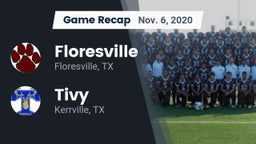 Recap: Floresville  vs. Tivy  2020