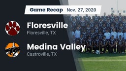 Recap: Floresville  vs. Medina Valley  2020