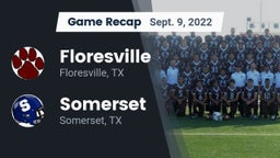 Recap: Floresville  vs. Somerset  2022