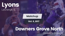 Matchup: Lyons vs. Downers Grove North 2017
