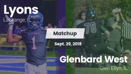 Matchup: Lyons vs. Glenbard West  2018