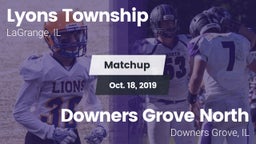 Matchup: Lyons vs. Downers Grove North 2019