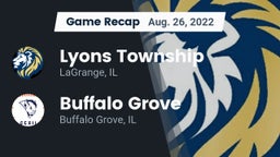 Recap: Lyons Township  vs. Buffalo Grove  2022