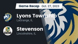 Recap: Lyons Township  vs. Stevenson  2023