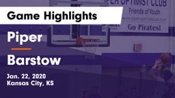 Piper  vs Barstow  Game Highlights - Jan. 22, 2020