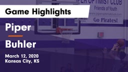 Piper  vs Buhler  Game Highlights - March 12, 2020