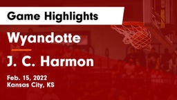 Wyandotte  vs J. C. Harmon  Game Highlights - Feb. 15, 2022