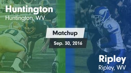 Matchup: Huntington High vs. Ripley  2016