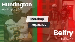Matchup: Huntington High vs. Belfry  2017