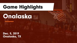 Onalaska  Game Highlights - Dec. 5, 2019