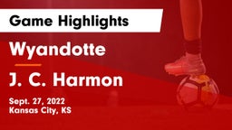Wyandotte  vs J. C. Harmon  Game Highlights - Sept. 27, 2022
