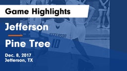 Jefferson  vs Pine Tree  Game Highlights - Dec. 8, 2017
