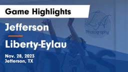 Jefferson  vs Liberty-Eylau  Game Highlights - Nov. 28, 2023