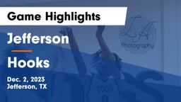 Jefferson  vs Hooks  Game Highlights - Dec. 2, 2023