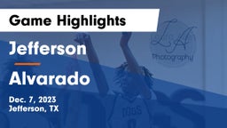 Jefferson  vs Alvarado  Game Highlights - Dec. 7, 2023