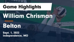 William Chrisman  vs Belton  Game Highlights - Sept. 1, 2022