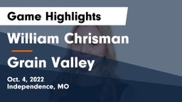 William Chrisman  vs Grain Valley  Game Highlights - Oct. 4, 2022