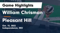 William Chrisman  vs Pleasant Hill  Game Highlights - Oct. 15, 2022