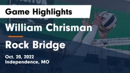 William Chrisman  vs Rock Bridge  Game Highlights - Oct. 20, 2022