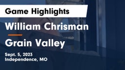 William Chrisman  vs Grain Valley  Game Highlights - Sept. 5, 2023