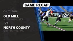 Recap: Old Mill  vs. North County  2016