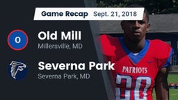 Recap: Old Mill  vs. Severna Park  2018