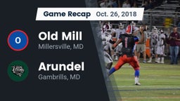 Recap: Old Mill  vs. Arundel  2018