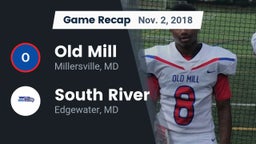 Recap: Old Mill  vs. South River  2018