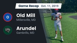 Recap: Old Mill  vs. Arundel  2019